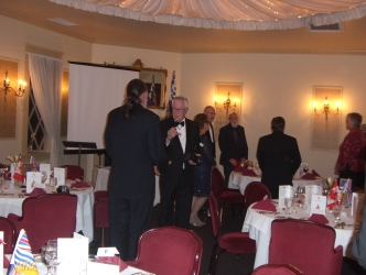 view of the dining room