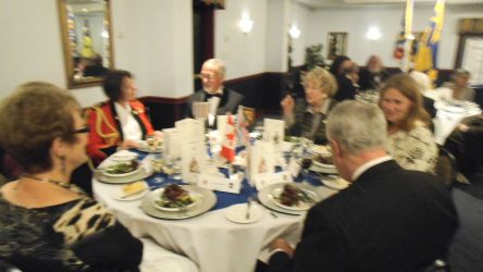 members and guests at table 2