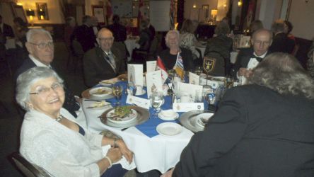 members and guests at table 4