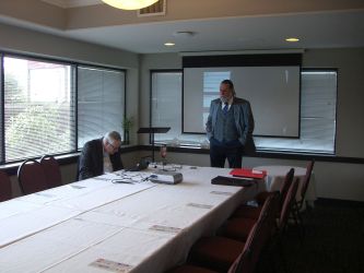 view of luncheon room