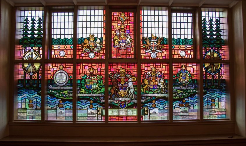 lower half of the Rogers Window