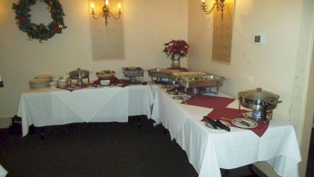 buffet table