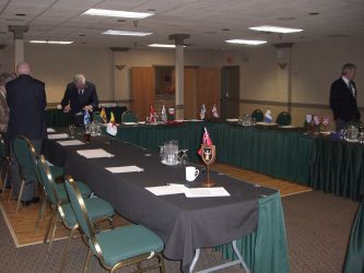 view of luncheon room