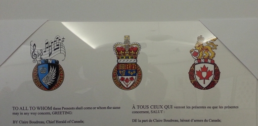 badges on the letters patent