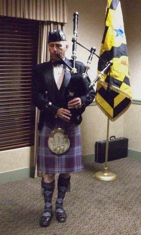 Piper and branch member David Hjalmarson