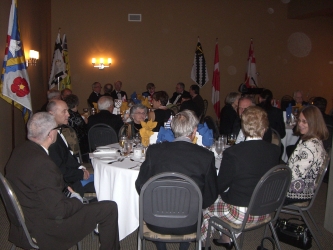 guests seated for dinner