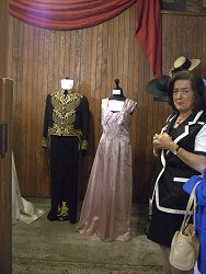 LG uniform and evening gown